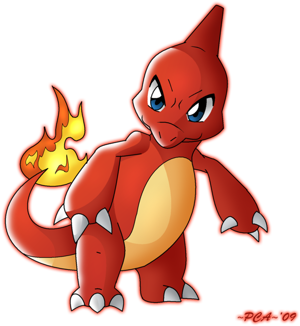 Carnivora Tail Legendary Creature Clip Art - Charmeleon (700x700)