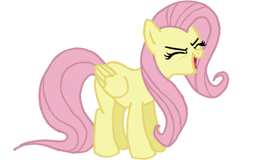 Fluttershy Png Background Image - Fluttershy Gif Scared Png (900x586)
