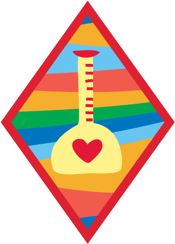 Science Of Happiness By Earning This Badge, You Are - Girl Scouts Of The Usa (600x600)