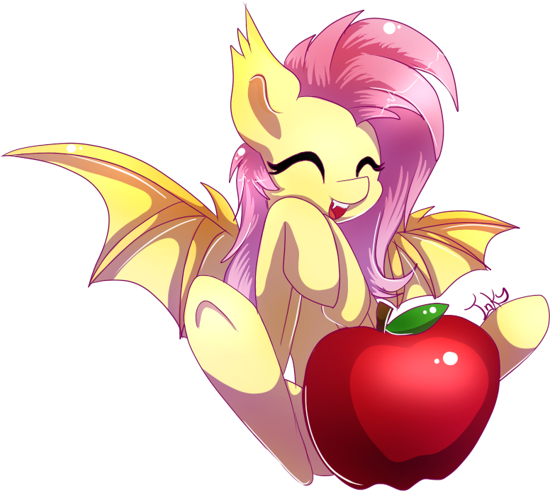 Fluttershy Pinkie Pie Rainbow Dash Rarity Pony Princess - My Little Pony Anime Flutterbat (893x730)