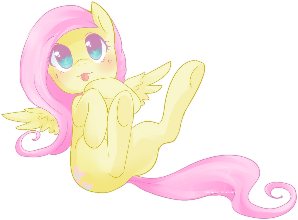 Cute Fluttershy By Cyahna - Cute Fluttershy (1024x756)
