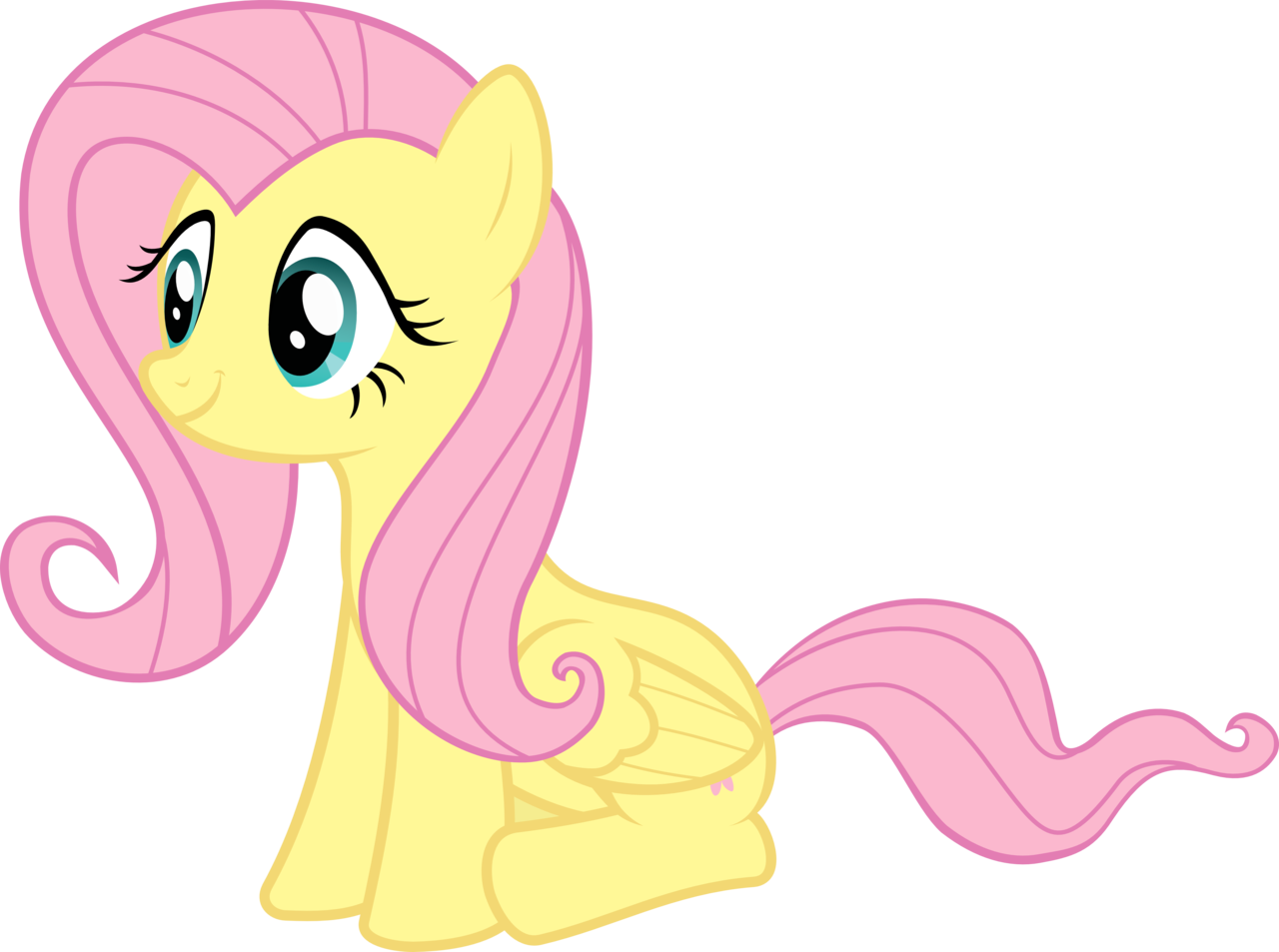Image Fluttershy - Én Kicsi Pónim Fluttershy (1280x953)