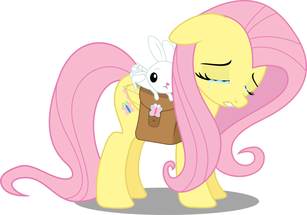 Fluttershy Sad By Matty4z - Fluttershy Sad And Happy (1024x716)