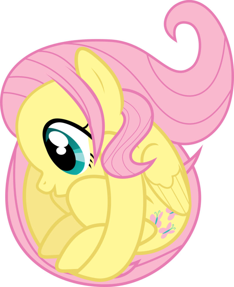 Fluttershy Being A Ball By Uxyd - Stx Am Tm Pr Usd (807x990)