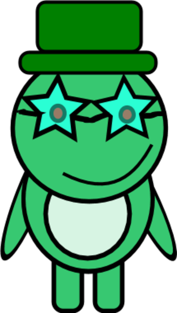 Teddy Bear With Star Eyes And Wearing A Hat - Waltzing Ben For Clarinet (600x1060)