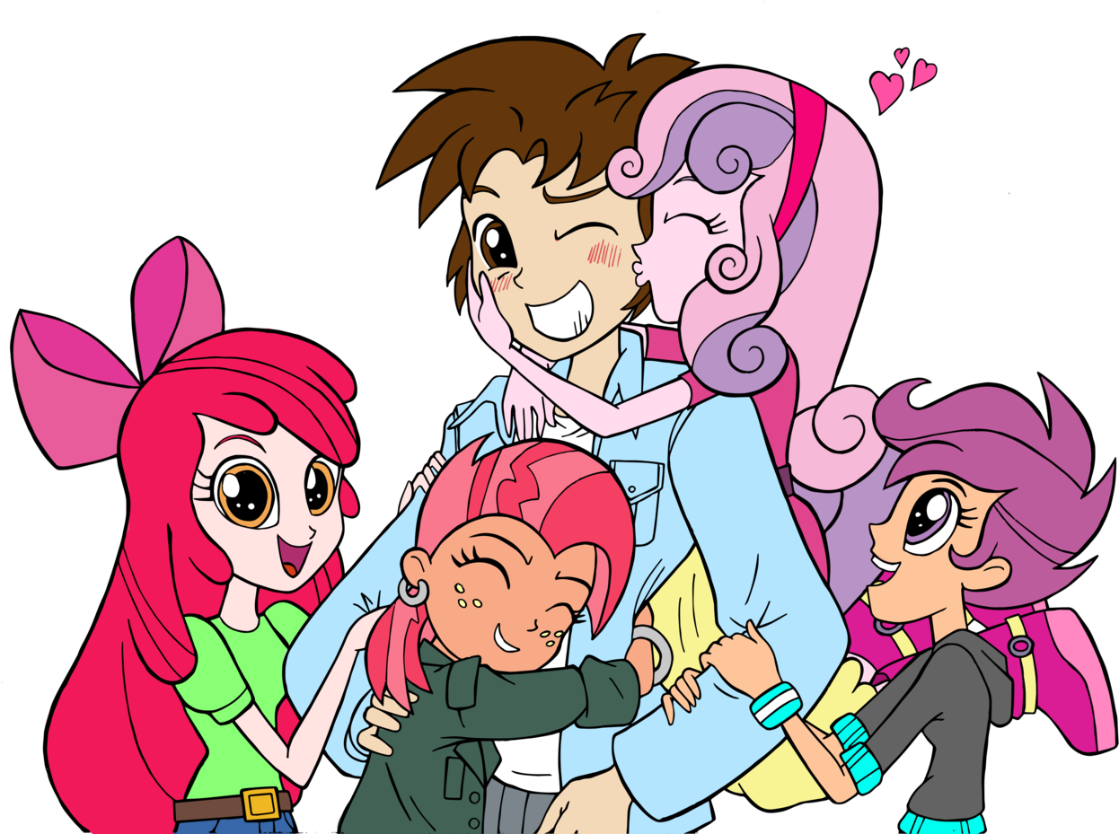 Apple Bloom, Artist - Cutie Mark Crusaders Equestria Girl (1280x931)
