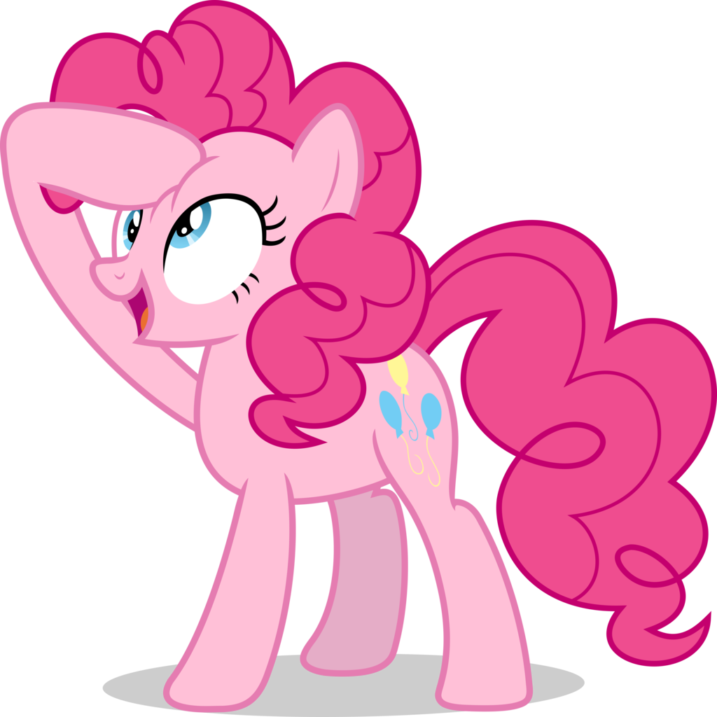 Mlp Fim Pinkie Pie Vector By Luckreza8 - Mi Little Pony Pinkie Pie (1024x1024)