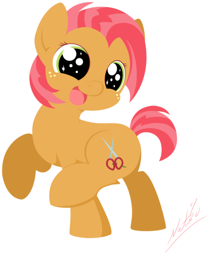 Babs Got Her Mark By Natsu714 - Cartoon (894x894)