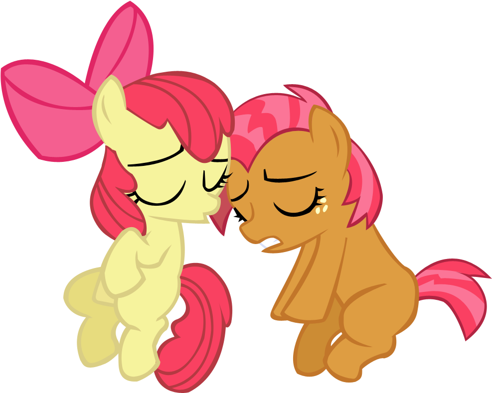 Apple Bloom And Babs Seed By Coolez - Babs Seed Apple Bloom Mlp Ship (1000x1000)