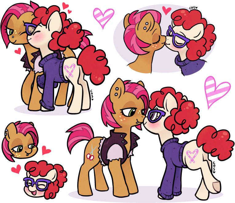 Sweet At Heart By Ponydreamdiary - Mlp Babs Seed Ships (800x695)