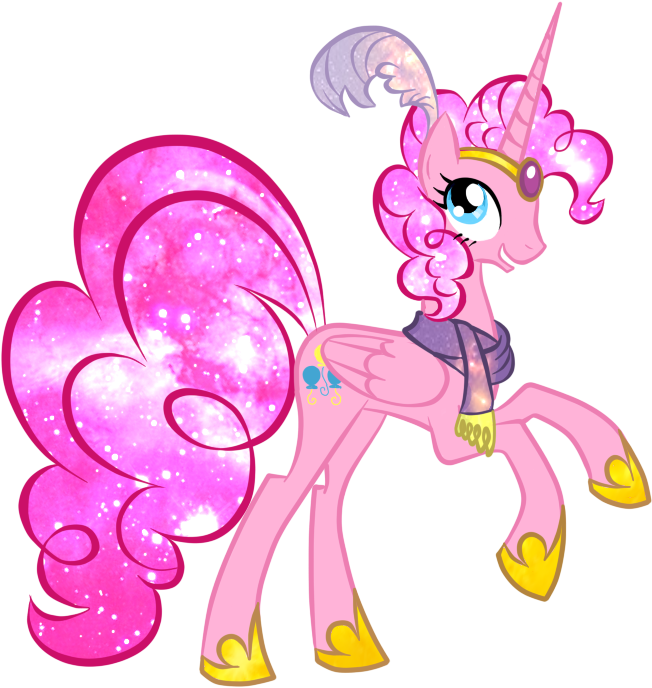 Alicorn, Alicornified, Artist - Princesas Pinky Pay De My Litle Pony (680x690)