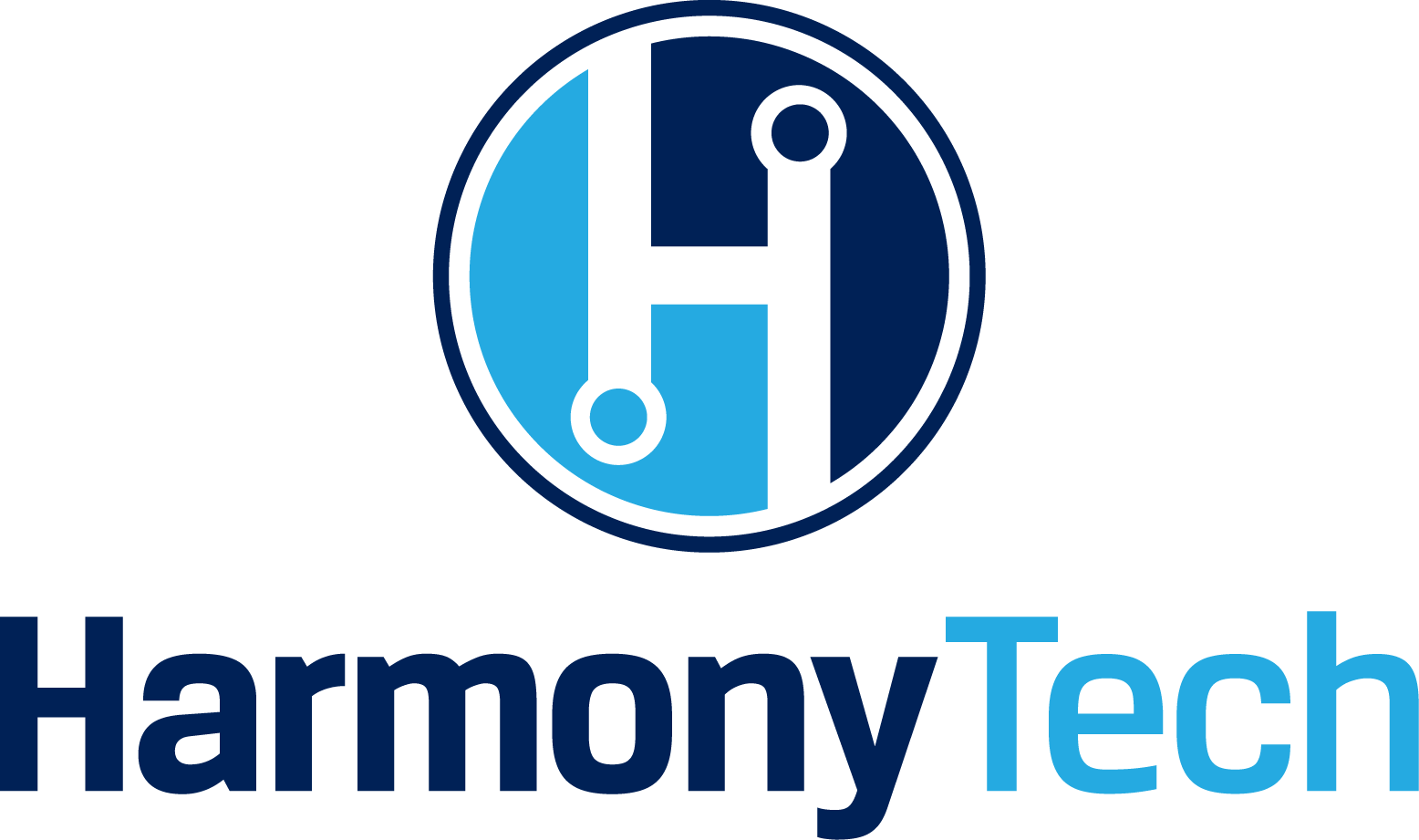 Harmony Tech Is A Veteran-owned Technology Consulting - Circle (1556x921)