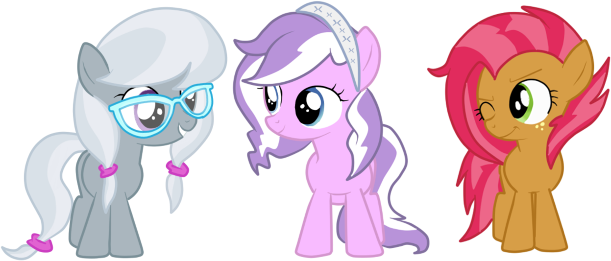 The Other Cutie Mark Crusaders By Shadcream4eva - Cutie Mark Crusaders Au (1354x589)