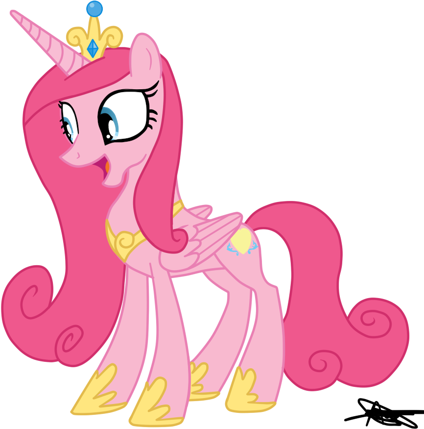 Andreamelody, Fusion, Pinkiecorn, Pinkie Pie, Princess - My Little Pony Princess Pinkie Pie (894x894)