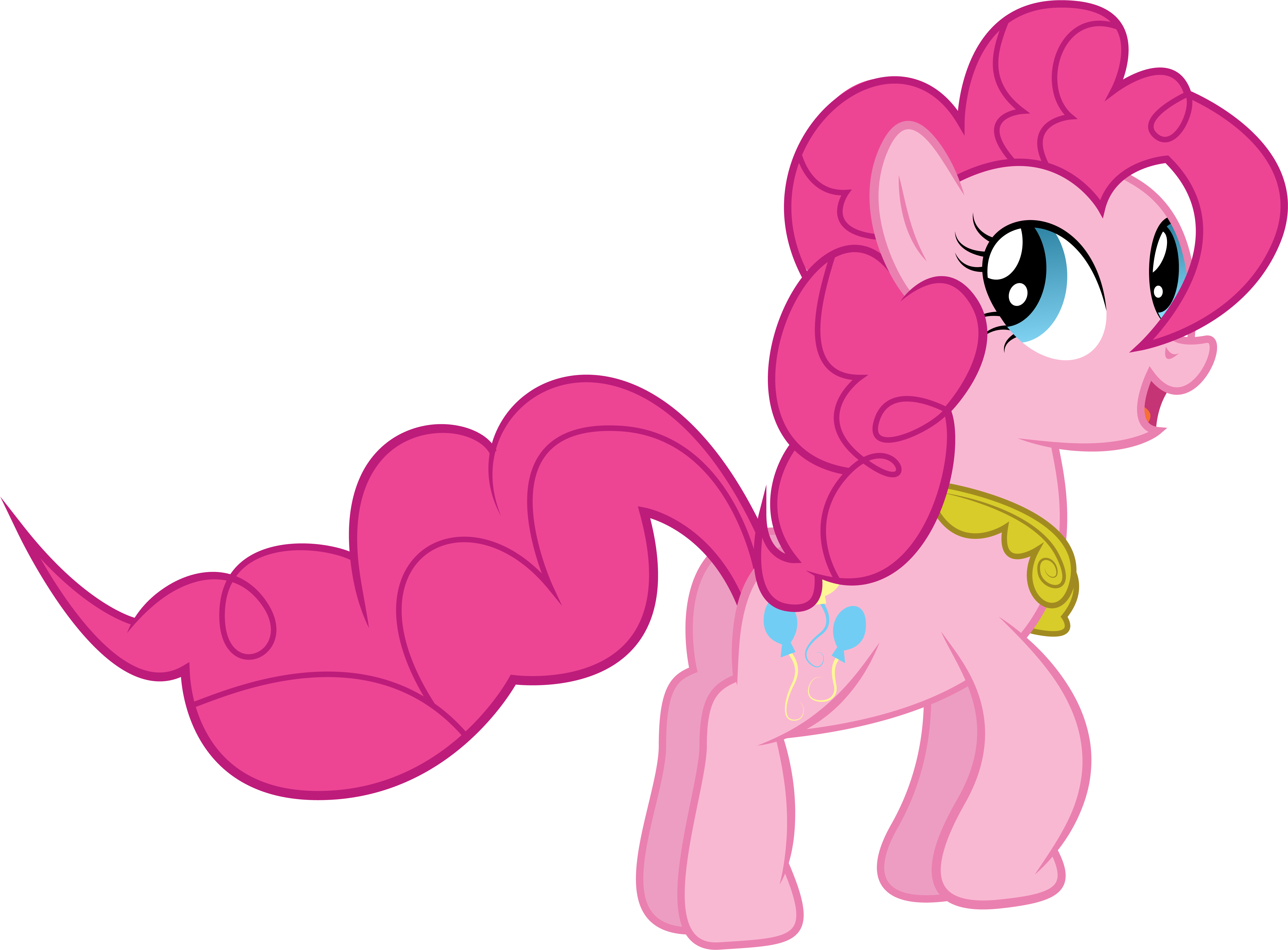 Dashiesparkle 56 9 Pinkie Pie Vector By Paulysentry - Pinkie Pie Vector Mlp (5933x4500)