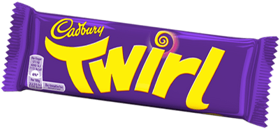 Twirl Chocolate Bar - Cadburys Twirl (400x400)
