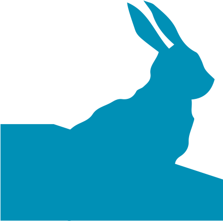 Nesting Rabbit Boxes - Silhouette (500x500)
