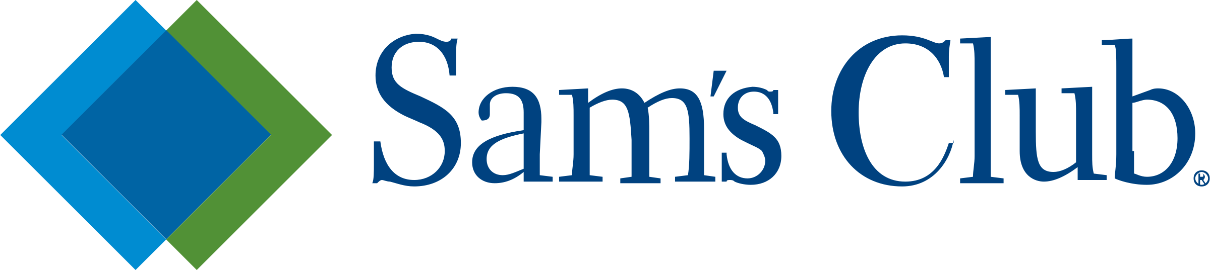 Sam's Club Logo Png Transparent - Sams Club Logo Png (2400x537)