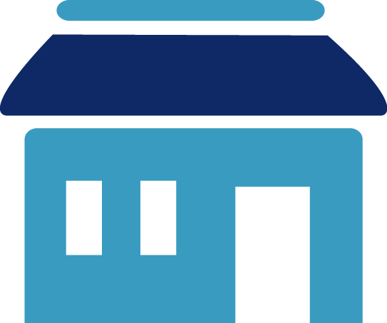 Retail Store Icon Png Wwwpixsharkcom Images - Blue Store Icon Png (543x454)