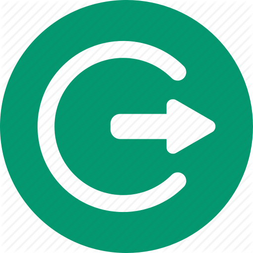 Exit Button Icon - Portrait Of A Man (512x512)