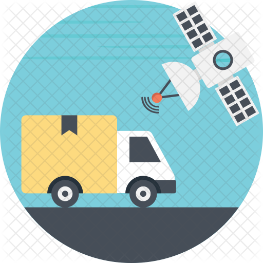 Cargo Satellite Tracking Icon - Satellite (512x512)