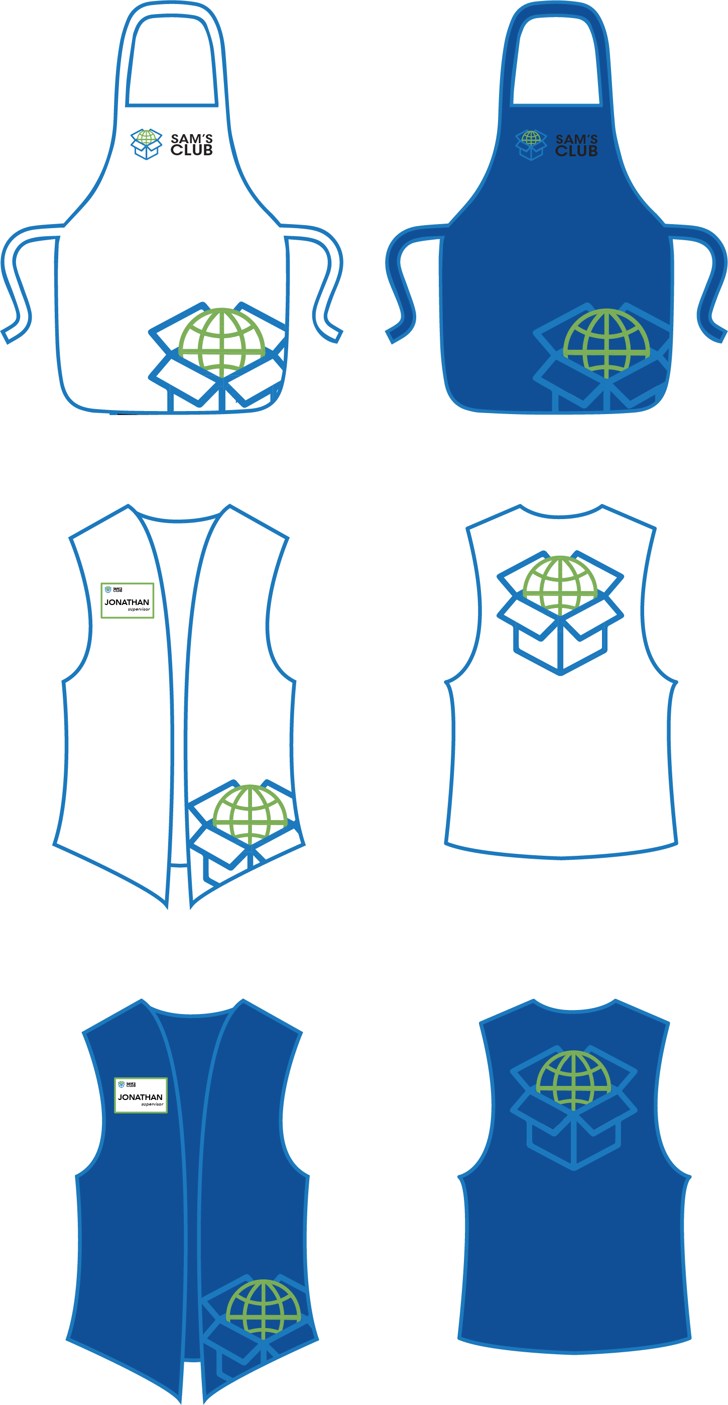 Corporate Re-branding & Identity For Sam's Club - Corporate Re-branding & Identity For Sam's Club (1450x2796)