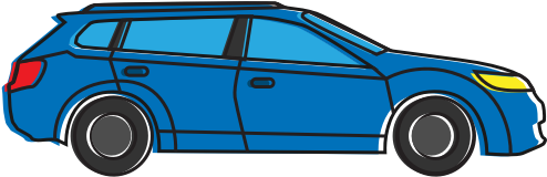 Cars Pack 01 Filled Outline - Car (512x512)