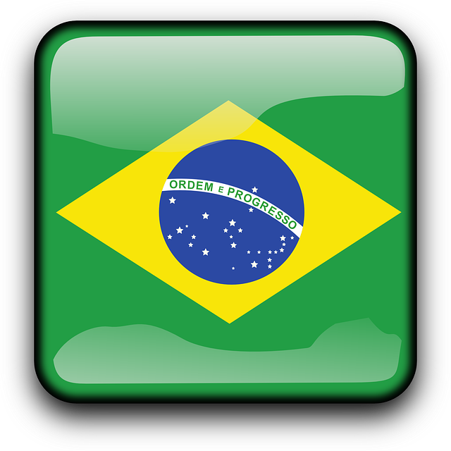 Brazil, Flag, Country, Nationality, Square, Button - Brazil Human Characteristics (640x640)