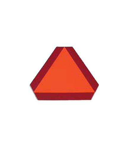 Slow Moving Vehicle Decal Sign/aluminum Bracket - Traffic Sign (500x500)