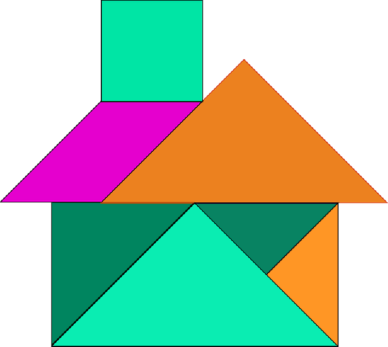 Child - Tangrams Clip Art (800x715)