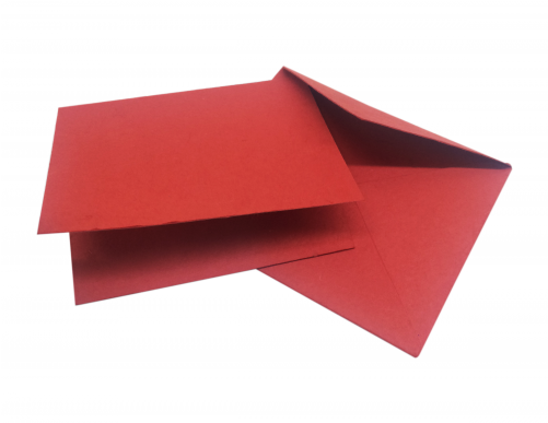 Handmade Paper Envelopes Made From Upcycled Cotton - Construction Paper (500x500)