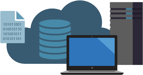 Sql Server Data Tools Illustration Graphic - Data Server (636x350)