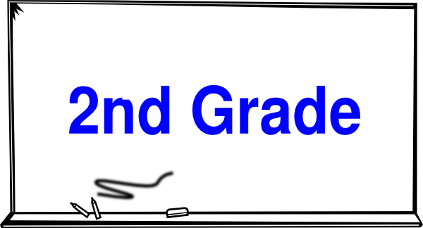 Collection Of Free 30 2 Grade Clip Art Ready To Download - Blackboard Clipart (600x324)