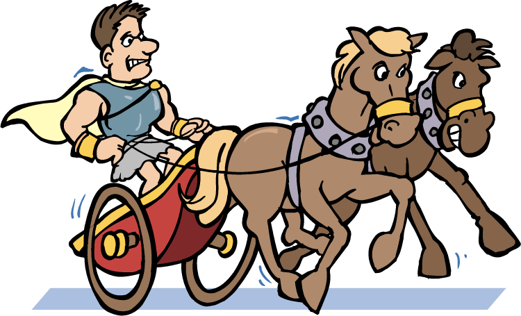 Animated Chariot Clipart - Clipart Chariot (750x455)