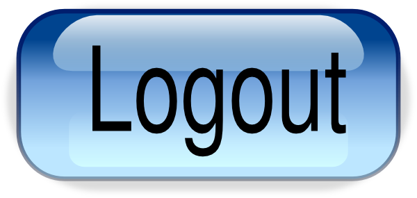 Logout Button Png Clip Art At Clker Com Vector Clip - Logout Logo Png (600x285)