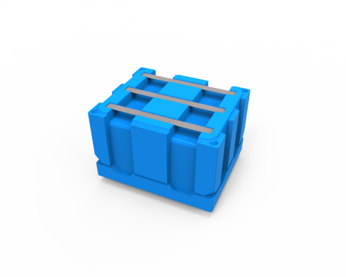Plast-ax Pallet Box Bin - Plastic (500x400)