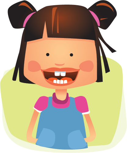 Children Should See A Dentist Or Dental Therapist At - Katie Ayers (417x499)