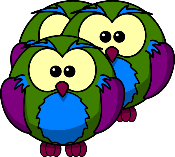How To Set Use Multicolour Owl Svg Vector - Owl You Doin'? Throw Blanket (600x539)