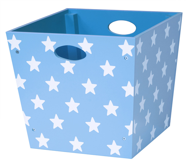 Kids Concept Oppbevaringsboks Star, Blå (800x800)