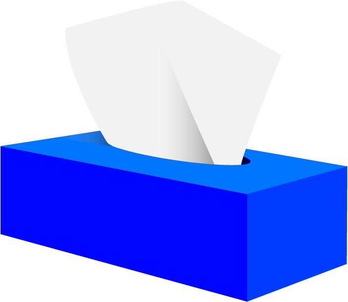 Tissue Box Tears Sneeze Sick Kleenex K Issue Tissues - Paper (800x800)