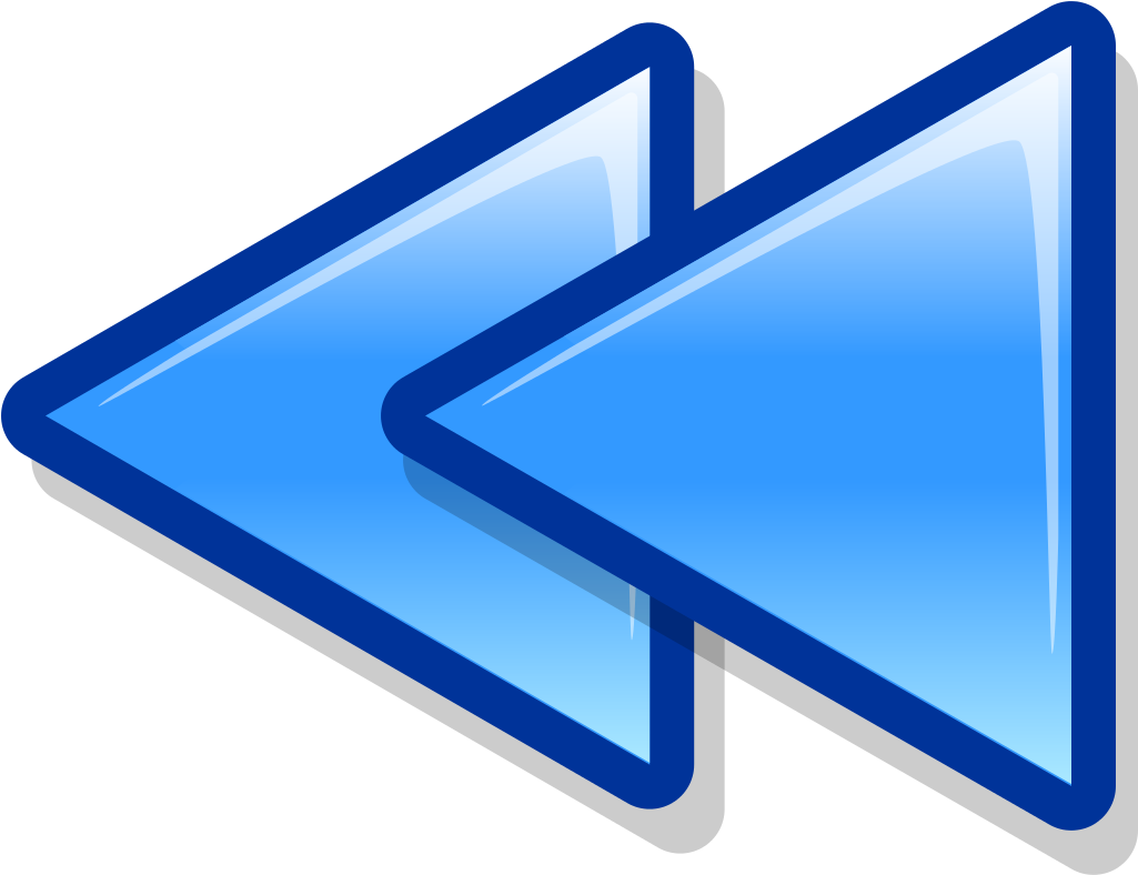 Computer Icons Button Computer Software - Backward Arrow Button Transparent Background (1024x1024)