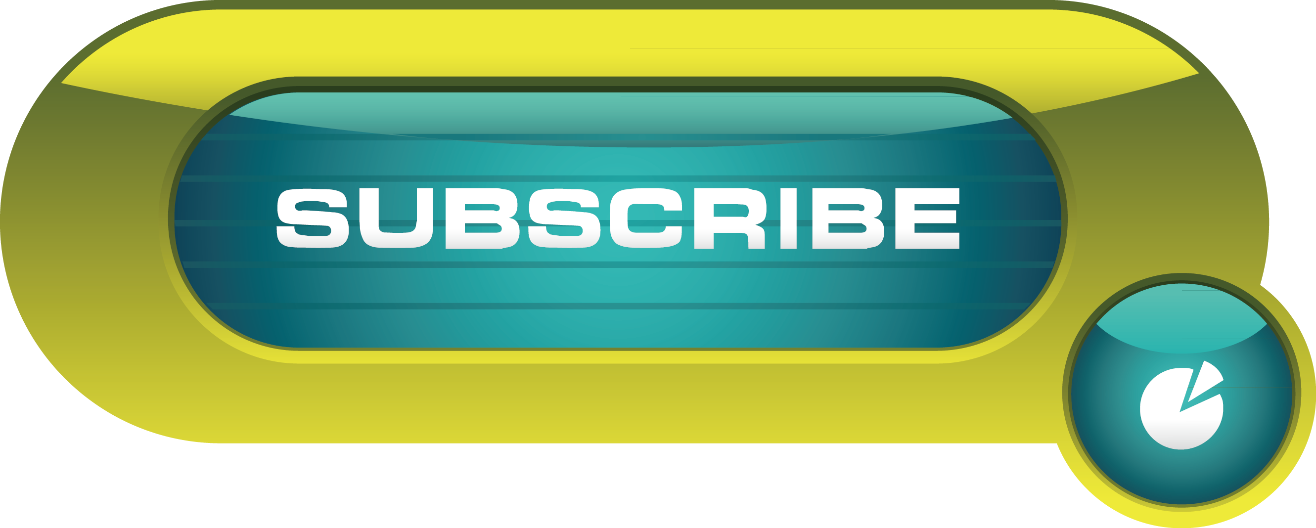 Button Decoration Design Vector - Icon (2661x1068)