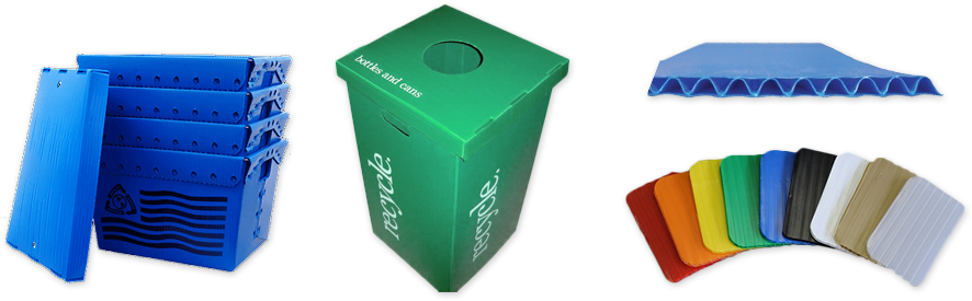 Corrugated Plastic Sheets And Rolls And Corrugated - Box (900x290)