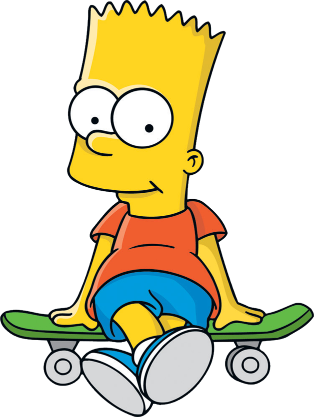 Bart Simpson Clip Art - Bart Simpson Hd Png (628x835)