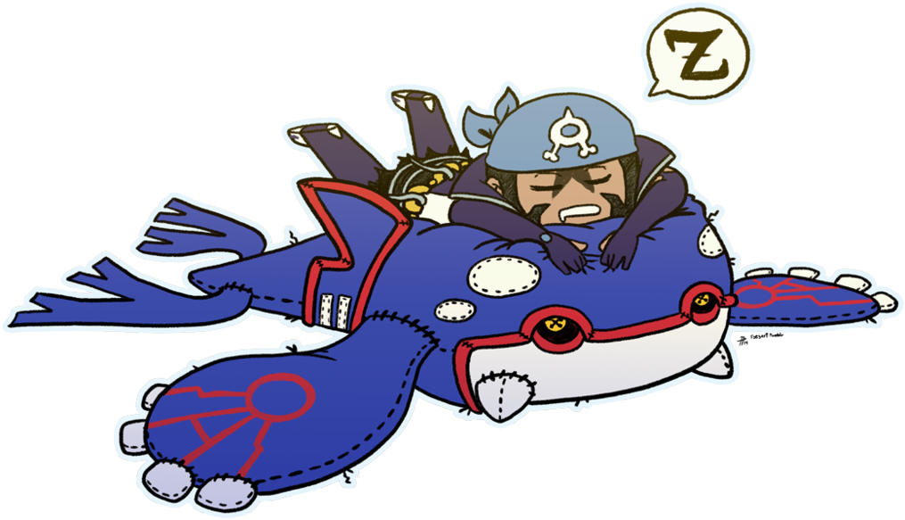 Kyogre Bed By Roseannepage - Chibi Kyogre (1024x593)