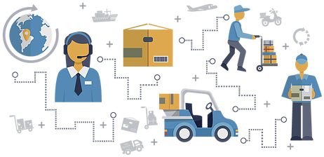 Finding A Carrier To Deliver Your Freight In A Safe - Logistic Png (480x264)