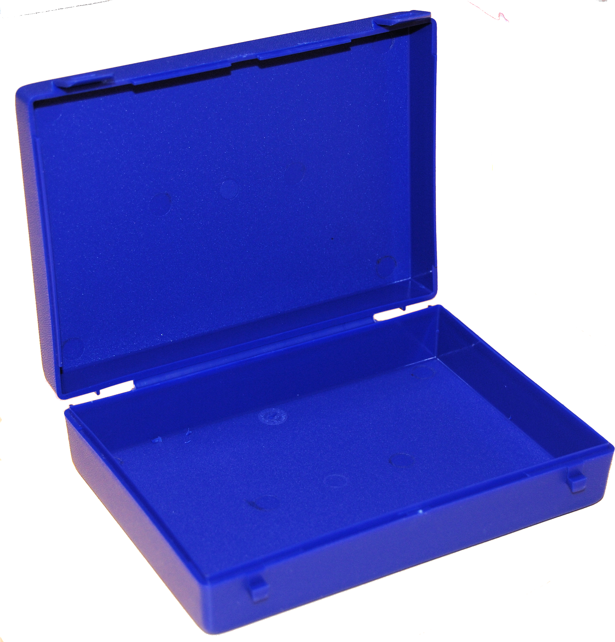 Hinged Plastic Box With Clip Fasteners, 143x106x37mm - Hinged Plastic Black Box (2151x2237)