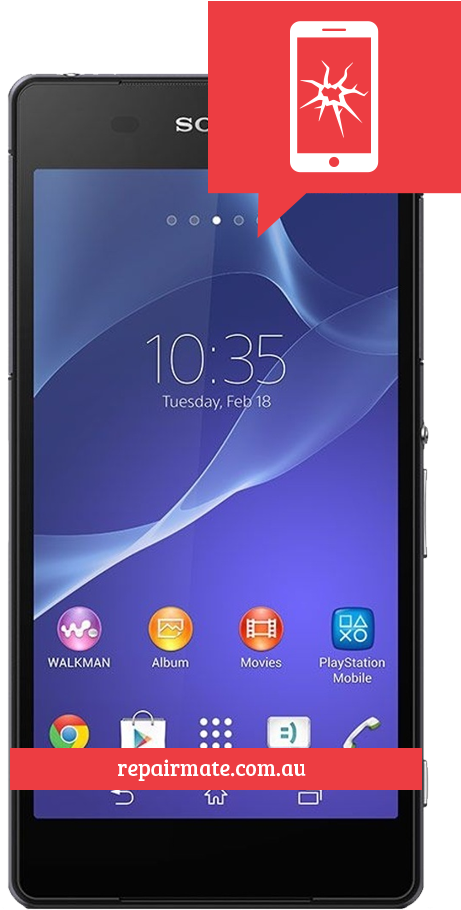 Sony Xperia Z3 Screen & Lcd Display Replacement - Caseit Protective Anti Scratch Screen Protector For (500x930)