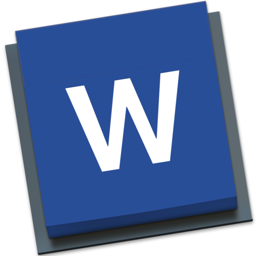 Word Processor For Writer - Microsoft Word (512x512)