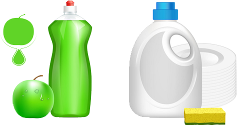 Dish Wash Liquid - Dish Washing Liquid Bector (511x383)